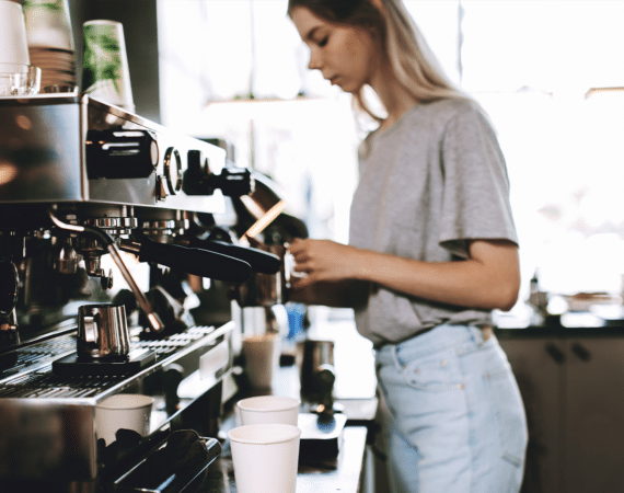 Kaffeehäuser in Warschau