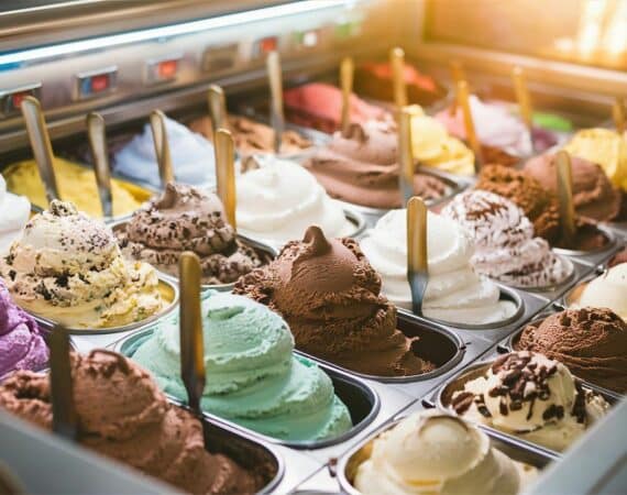 ice cream parlours in Warsaw