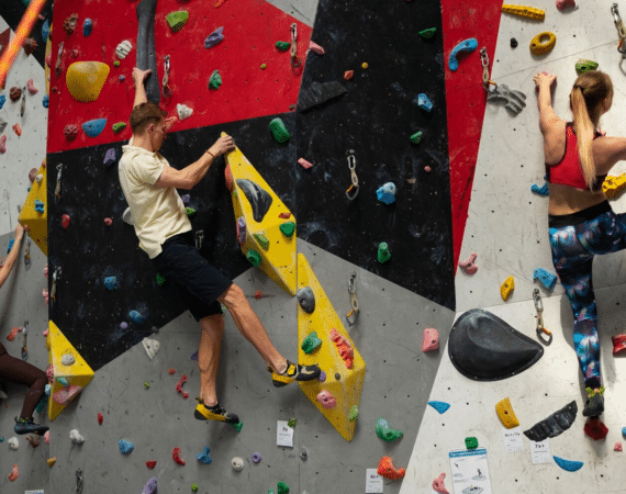 Climbing wall in Warsaw