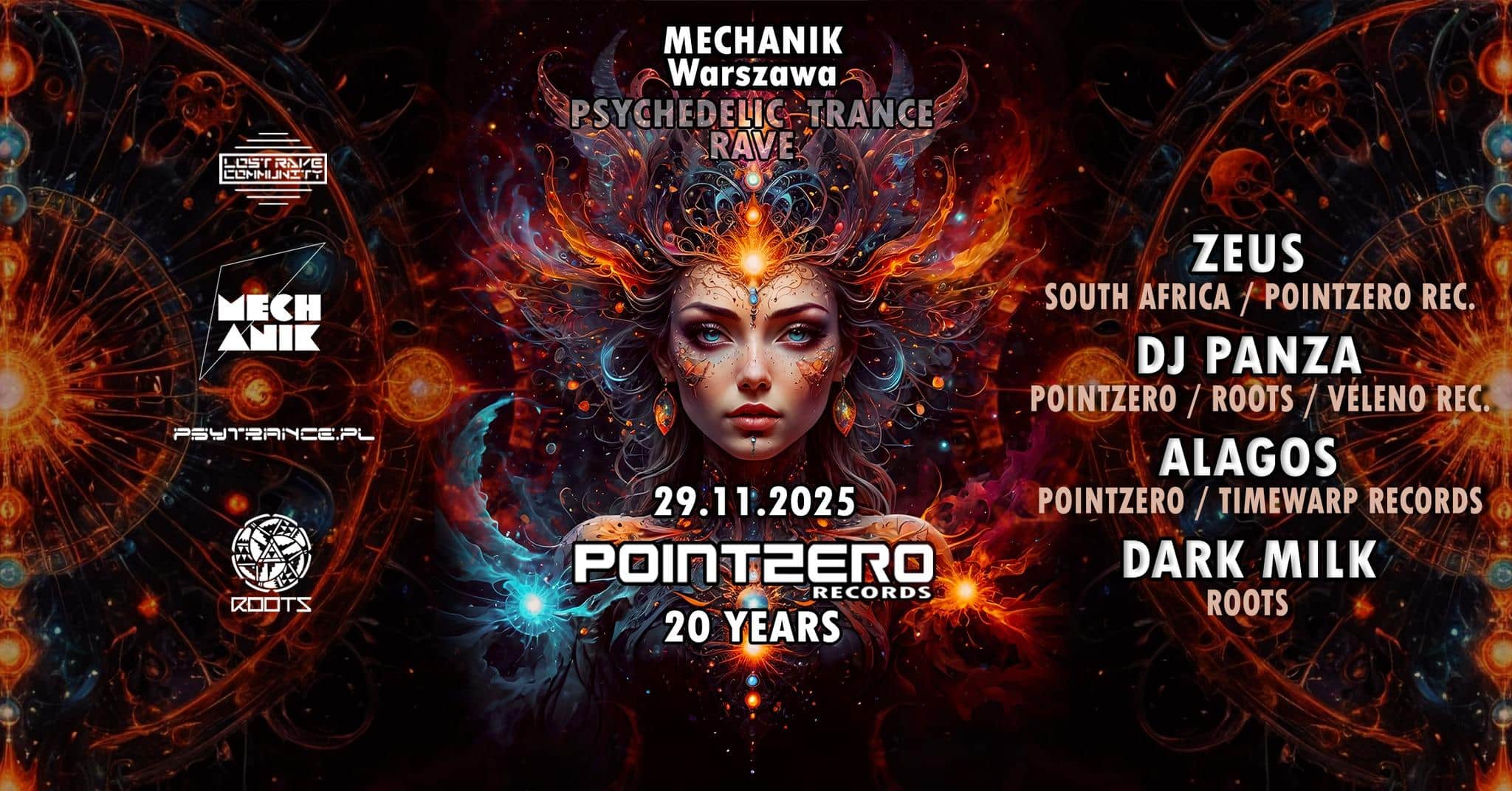 Warsaw Raves PointZero 20 years Psychedelic Trance Rave with DJ Zeus - BestOfWarsaw ...