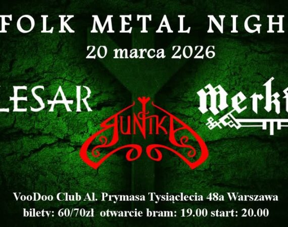 Folk Metal Night - Velesar, Runika, Merkfolk