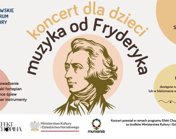 Koncert dla dzieci „Muzyka od Fryderyka"