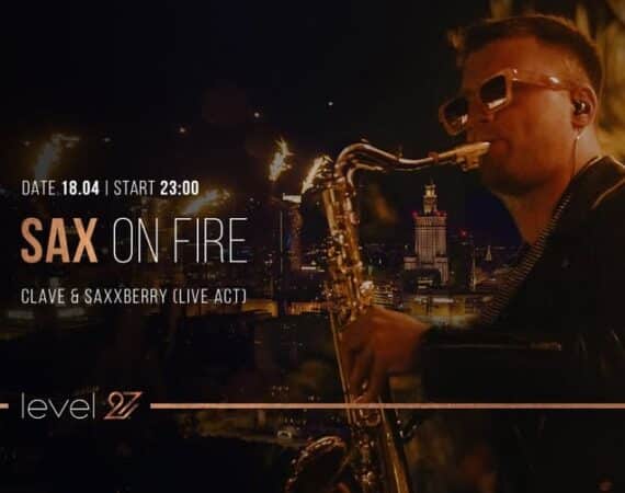 Sax on Fire | CLAVE & SAXXBERRY