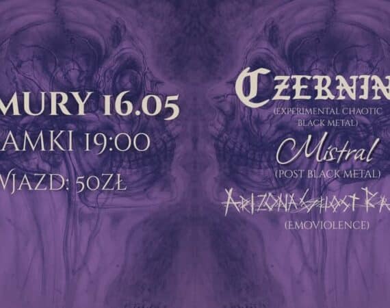 Czernina, Mistral, Arizona Ghost Radio / koncert