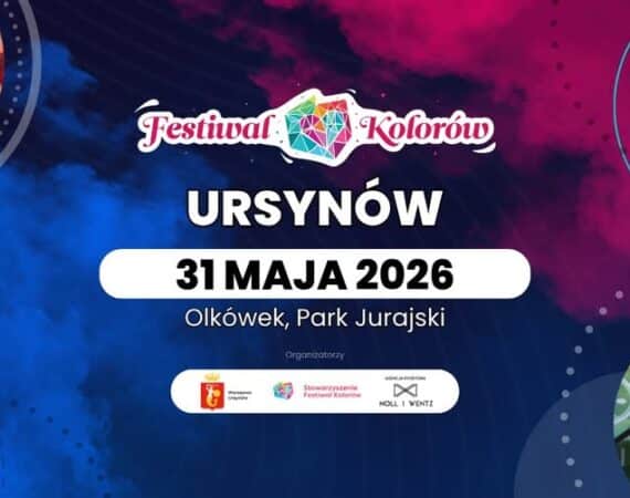 Festiwal Kolorów na warszawskim Ursynowie 2026