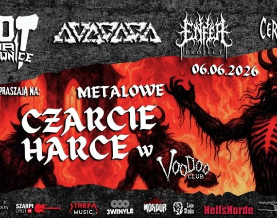 Metalowe Czarcie Harce w VooDoo - Młot Na Czarownice x Aversja x Enfer Project x Cervesia