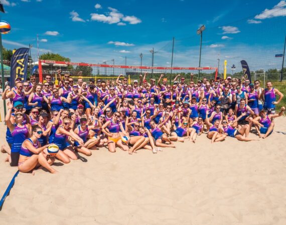 Turniej siatkówki plażowej "Mixtowe Bielany"