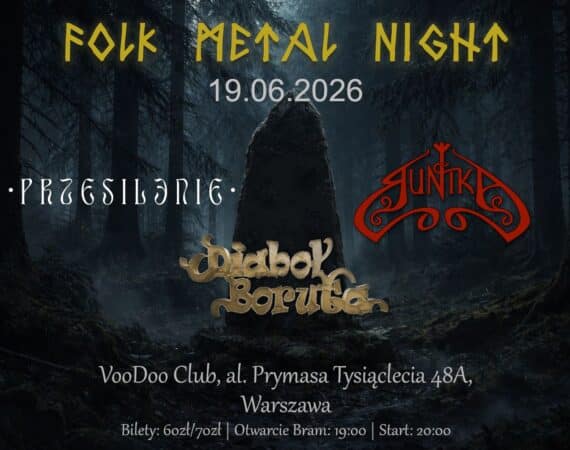 Folk Metal Night Noc Kupały - Runika, Przesilenie, Diaboł Boruta
