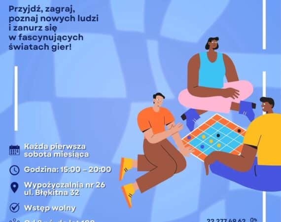 Gry Fabularne i Planszowe w Bibliotece Publicznej w Wawrze!