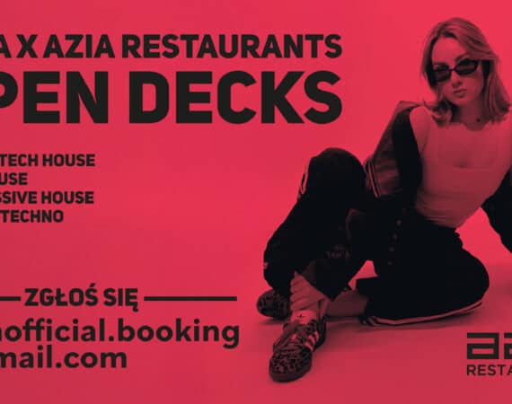 Open Decks Azia Restaurants x Zaza