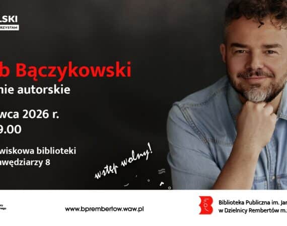 Spotkanie autorskie z Jakubem Bączykowskim