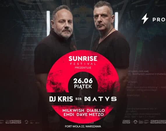 Sunrise Festival prezentuje DJ KRIS b2b MATYS