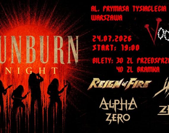 SUNBURN NIGHT – Reign Of Fire + Ikahari + Alpha Zero + Złygüst