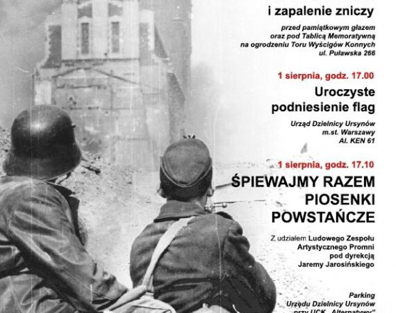 82. rocznica wybuchu Powstania Warszawskiego – obchody na Ursynowie