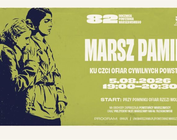 Marsz Pamięci ofiar cywilnych Powstania Warszawskiego 82. rocznica Powstania Warszawskiego