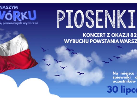 Piosenki ‘44: koncert z okazji 82. rocznicy wybuchu Powstania Warszawskiego