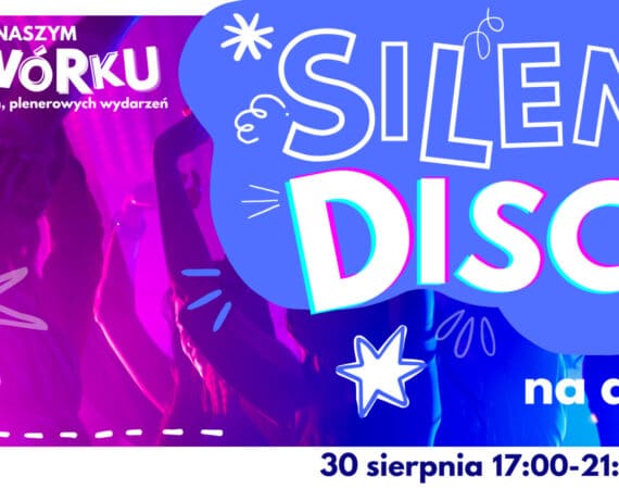 Silent disco na dachu na zakończenie wakacji