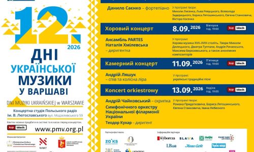 12. Dni Muzyki Ukraińskiej w Warszawie
