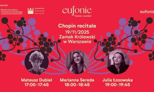 7. Festiwal Eufonie | Chopin Recitale / Dubiel, Sereda, Łozowska