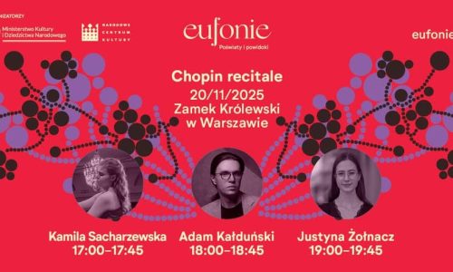 7. Festiwal Eufonie | Chopin Recitale / Sacharzewska, Kałduński, Żołnacz