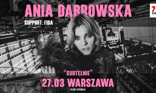 Ania Dąbrowska - Subtelnie trasa akustyczna