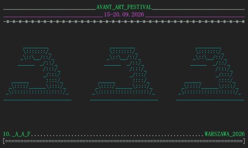 Avant Art Festival 2026 WARSZAWA