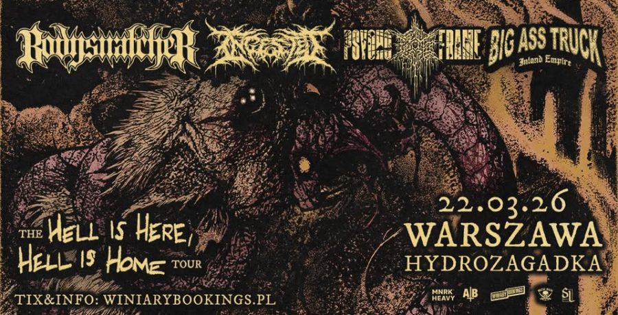 Bodysnatcher Ingested, Psycho-Frame, Big Ass Truck