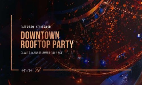 Downtown Rooftop Party | Clave & Jabbadrummer (Live Act)