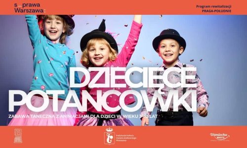 Dziecięce potańcówki – zabawa taneczna połączona z animacjami dla dzieci w wieku 3-10 lat