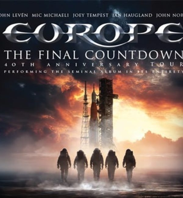 EUROPE The Final Countdown 40th Anniversary Tour