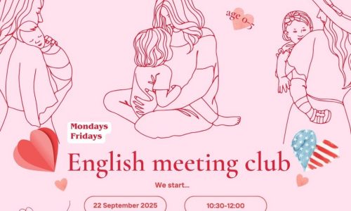 English meeting club: Mamas and Kids