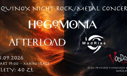 Equinox Night – Hegemonia x MadRise x Afterload
