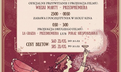 Filmowy Sylwester w Kinie Wisła