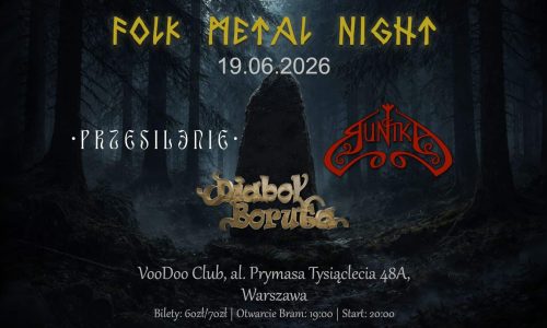 Folk Metal Night Noc Kupały - Runika, Przesilenie, Diaboł Boruta