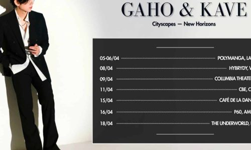 Gaho & Kave - Europe Tour 2026 - Cityscapes - New Horizons