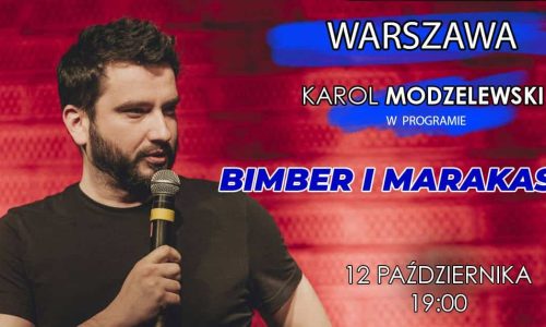 Karol Modzelewski w programie "Bimber i marakasy"