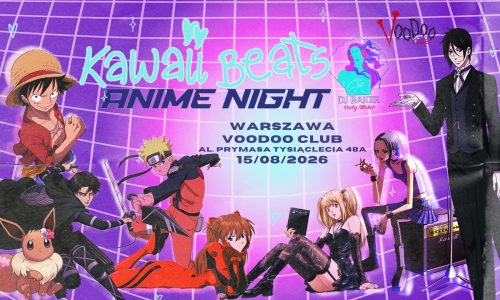 Kawaii Beats Anime Night - DJ Baker Party Maker