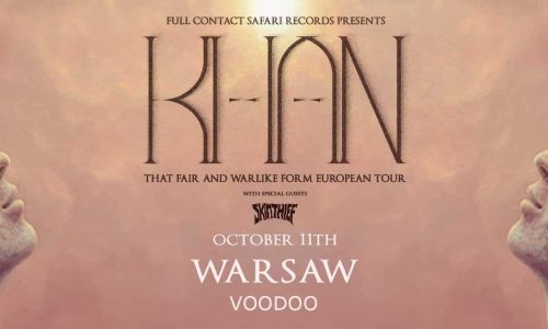 Khan - 'That Fair and Warlike Form' European Tour - Warsaw w/ Skin Thief