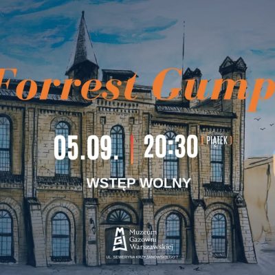 Open-air cinema at the Warsaw Gasworks Museum - "Forrest Gump"