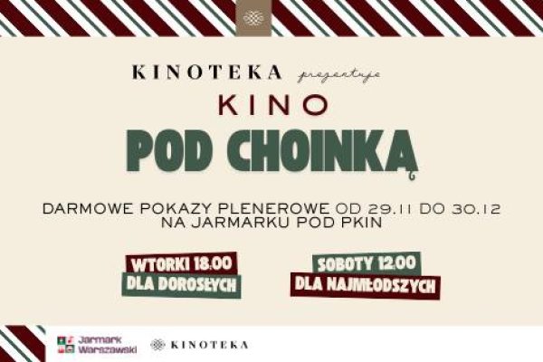 Kino pod Choinką – zimowe kino plenerowe w Kinotece