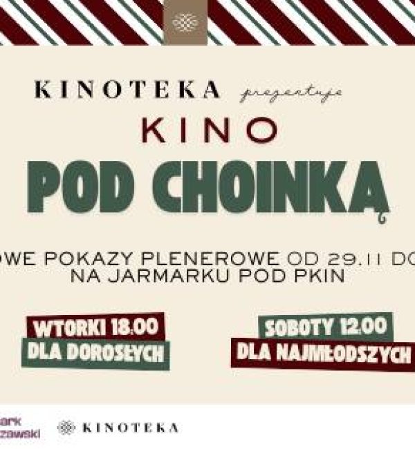 Kino pod Choinką – zimowe kino plenerowe w Kinotece