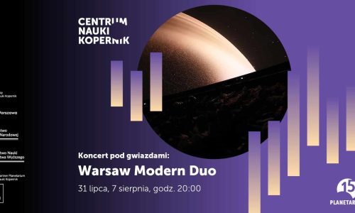Koncert pod gwiazdami Warsaw Modern Duo
