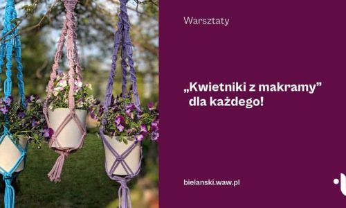 Kwietnik z makramy | warsztaty