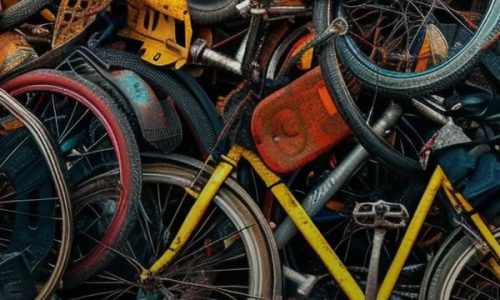 Letni recykling rowerów