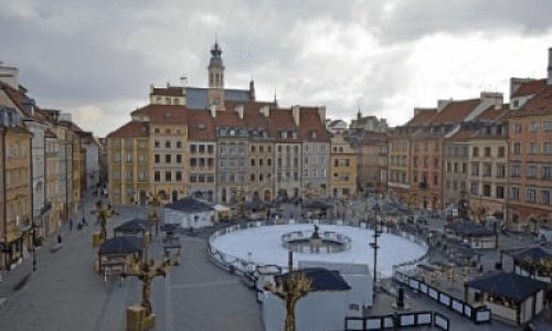 Lodowisko na Rynku Starego Miasta