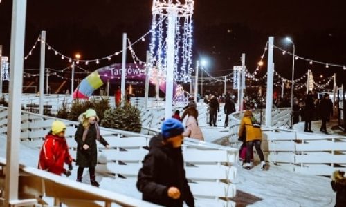 Lodowisko w Parku Bródnowskim
