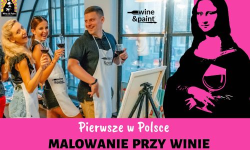 Malowanie przy Winie w Hali Koszyki