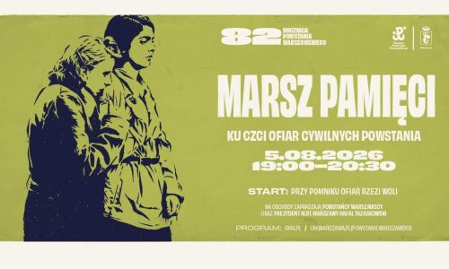Marsz Pamięci ofiar cywilnych Powstania Warszawskiego 82. rocznica Powstania Warszawskiego