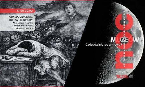 Noc Muzeów w CePeKu: Warsztaty Rysunku z modelem – nocne studium postaci