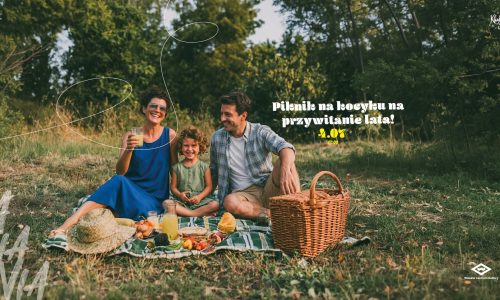 Piknik na kocyku na przywitanie lata!
